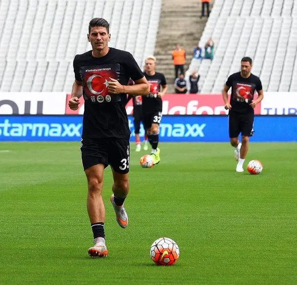 Beşiktaş-Medipol Başakşehir maçından kareler