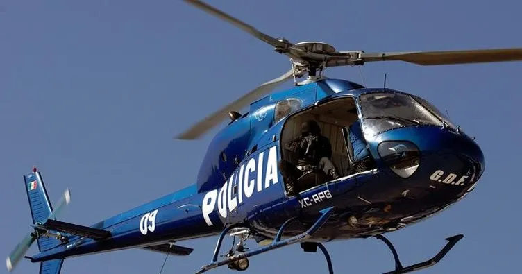 Meksika’da polis helikopteri düştü: 2 ölü