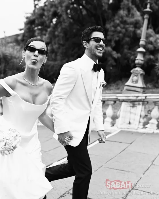 Gelin ve damat Roma sokaklarında! Pınar Deniz ile Kaan Yıldırım’ın eğlenceli düğün karelerine beğeni yağdı!