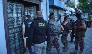 İstanbul’da 32 adreste uyuşturucu operasyonu