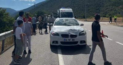 Amasya’da otomobilin çarptığı yaya hayatını kaybetti #amasya