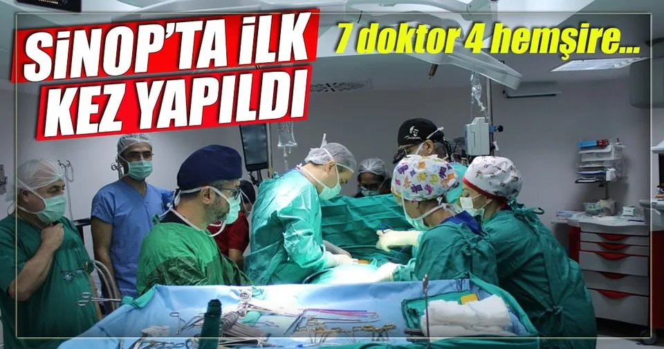 Sinop Ta Ilk Kez Bypass Ameliyati Yapildi En Son Haber