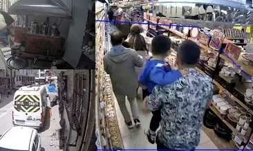 SON DAKİKA: İstanbul’daki 6.2 büyüklüğünde deprem anı kameralara böyle yansıdı! Korku, panik, kaçış! #istanbul