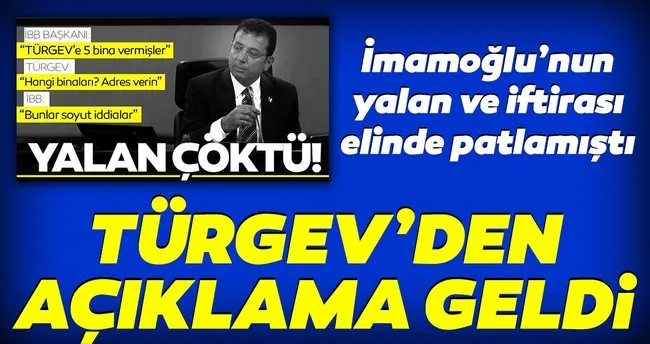 Turgev Den O Iftiralara Iliskin Flas Aciklama Son Dakika Haberler