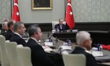 Milli Güvenlik Kurulu Başkan Erdoğan liderliğinde toplandı