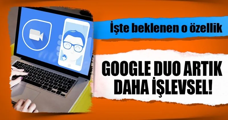 google duo ile sesli arama donemi