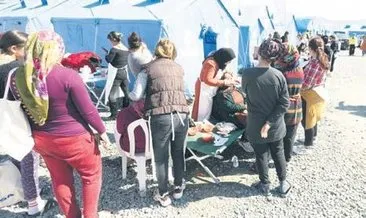 Hatay’da 1.500 depremzede kadına kuaför hizmeti