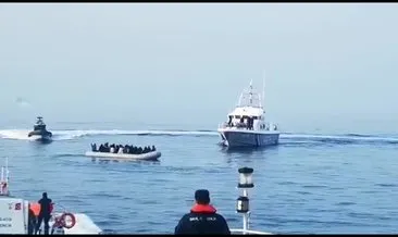 Göçmenleri ölüme terk eden Yunanistan’dan yalan haber! Türk Sahil Güvenliği...