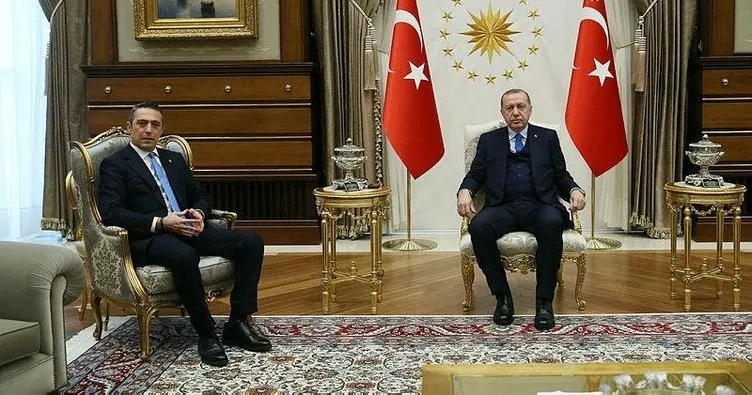 Erdoğan, Ali Koç’u kabul etti Son Dakika Spor Haberleri