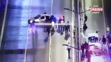 15 Temmuz Şehitler Köprüsü’nde İstanbul Emniyet Müdürü’nden müdahale kamera
