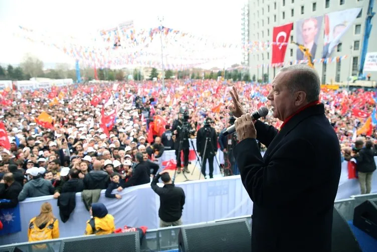 Başkan Erdoğan Malatya'daydı! Miting alanı doldu taştı