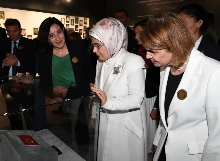 Olgunlaşma Enstitüleri Kurumsal Dönüşüm Toplantısı ve Sergi Açılışı’nı Emine Erdoğan yaptı