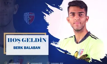 Son dakika: Galatasaray Berk Balaban’ı Ankaraspor’a kiraladı!
