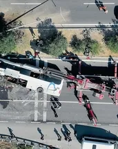 Uyuyan şoför yuvamızı yıktı