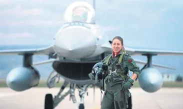 Türkiye’nin ilk kadın F-16 pilotu albay oldu