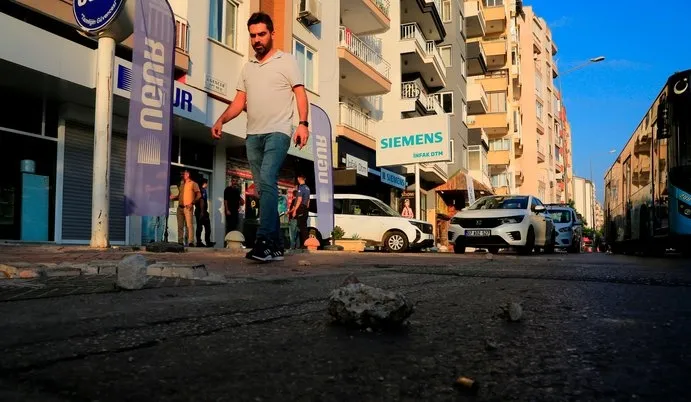 Antalya’da işyeri kurşunlandı: Yol savaş alanına döndü!