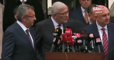 HDP sorusu sonrası ne yapacağını şaşırdı! İYİ Partili Dervişoğlu Dağılın dedi, dağıldılar | Video