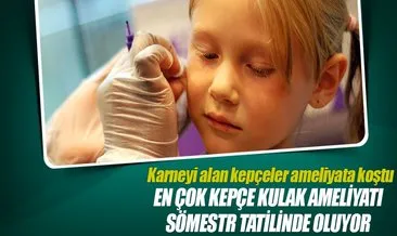 kepceler icin tatilde ameliyat zamani