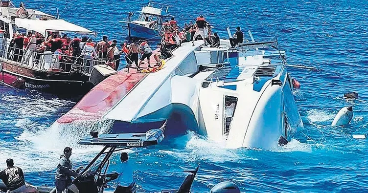 550 metrede ilk iz bulundu