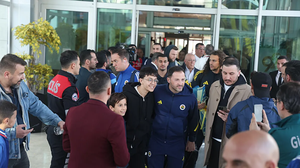 Fenerbahçe kafilesi, Konya'ya ulaştı!