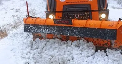 Tunceli’de karla mücadele çalışması