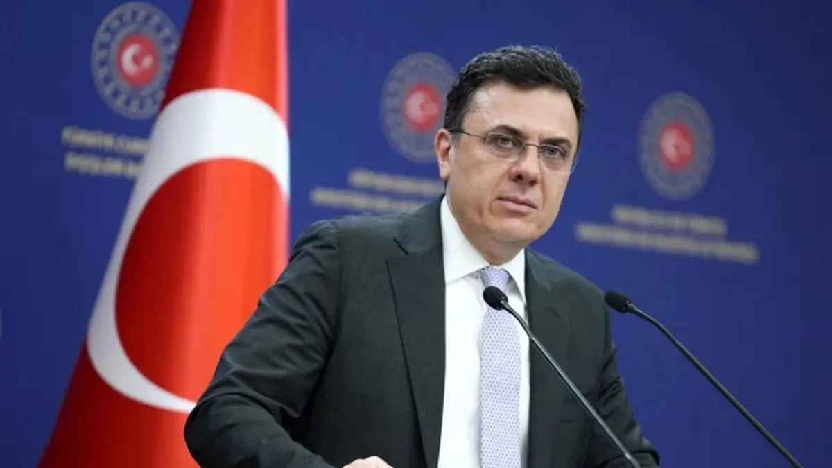 Dışişleri Sözcüsü Keçeli: “AB’nin Kıbrıs konusundaki yanlı yaklaşımı perçinlenerek devam ediyor” Dışişleri Sözcüsü Keçeli: “AB’nin Kıbrıs konusundaki yanlı yaklaşımı perçinlenerek devam ediyor”