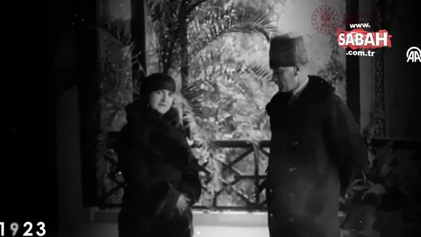 Atatürk'ün yurt seyahatlerine ilişkin yeni görüntüler 