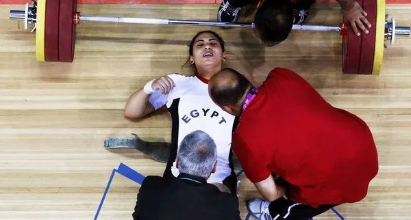Mısırlı halterci ölümden döndü