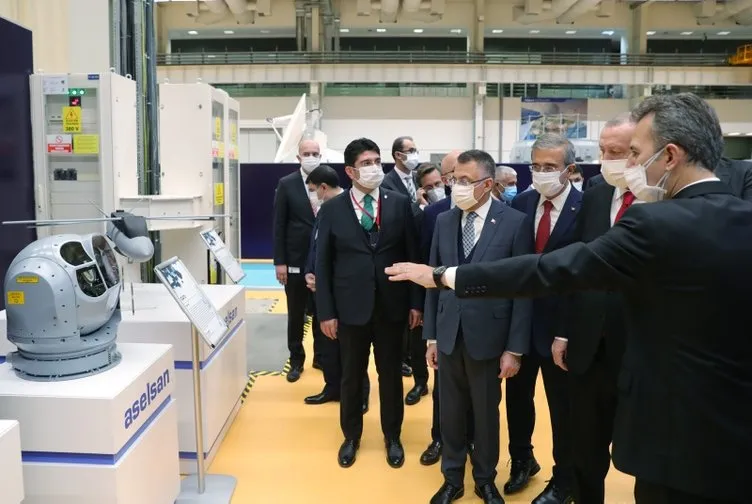Son dakika görüntüleri! Başkan Erdoğan Aselsan'ın yeni tesis açılışına katıldı
