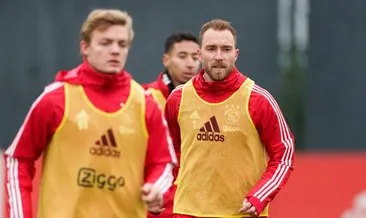 Christian Eriksen genç takımla çalışmalara başladı! Ajax resmen açıkladı...
