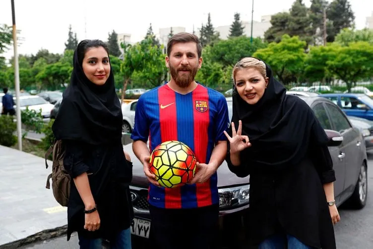İranlı Messi’yi polisler kurtardı