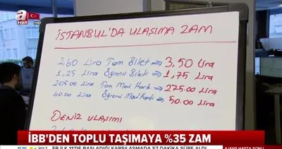 Son dakika! İBB’nin Metrobüs, İETT, İstanbul Kart, ulaşım ücretleri zammı detayları belli oldu | Video