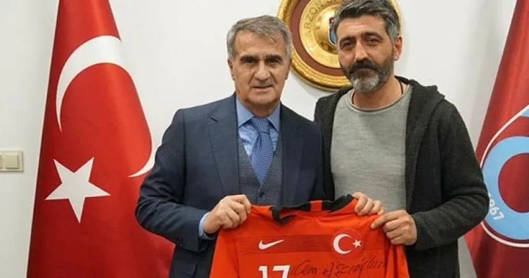 A Milli Takım Teknik Direktörü Şenol Güneş’ten Trabzonspor’a ziyaret