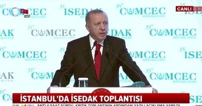 Cumhurbaşkanı Erdoğan, İSEDAK toplantısında önemli açıklamalarda bulundu 27 Kasım 2019 Çarşamba