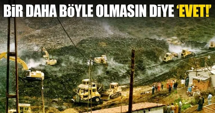 İstanbul bir daha çöplük olmasın diye ’Evet’