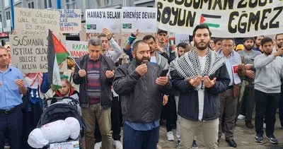 Kırıkkale Üniversitesi öğrencileri İsrail’i protesto etti