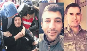 Şehitler uğurlandı