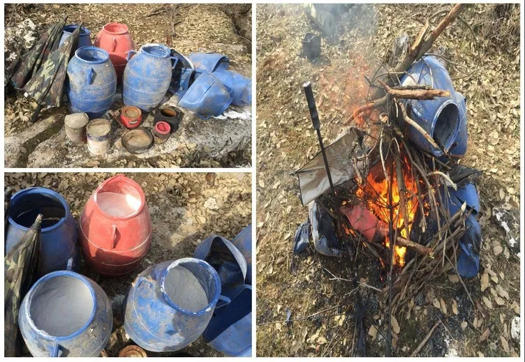 Son Dakika: Diyarbakır'da teröristlerin inleri imha edildi