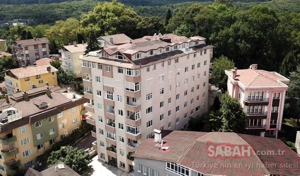 Sarıyer'de kolonları patlayan 9 katlı bina tahliye edildi