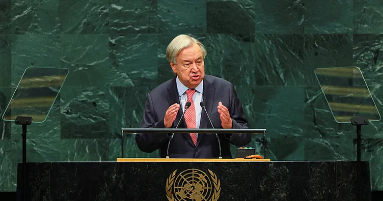 BM Genel Sekreteri Guterres’ten veda konuşması: Çifte standartlar uygulanmamalı