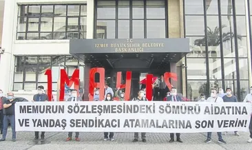 Sömürü aidatına tepki gösterdiler