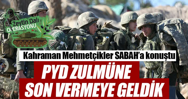 PYD zulmüne son vermeye geldik