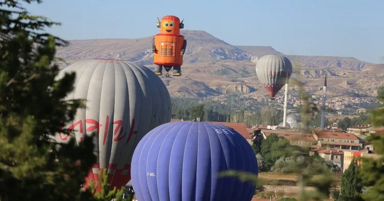 Figürlü balonlar üçüncü kez Kapadokya’da buluşacak