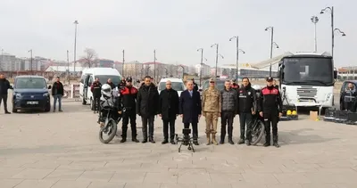 Ağrı’da yeni emniyet araçları tanıtıldı