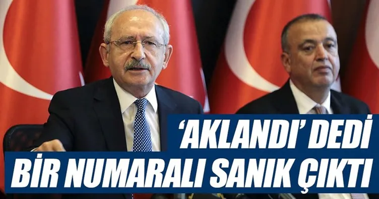 ‘Aklandı’ dedi bir numaralı sanık çıktı