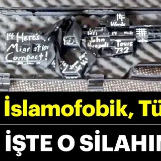 Yeni Zelanda canisinin silahının üzerindeki detaylar belli oldu! Türk düşmanı, islamofobik...
