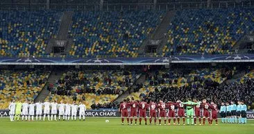 Dinamo Kiev - Beşiktaş maçından kareler