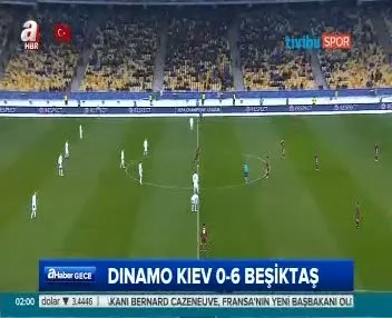 Dinamo Kiev: 6 Beşiktaş: 0 ÖZET - Maç özeti ve golleri geniş özet