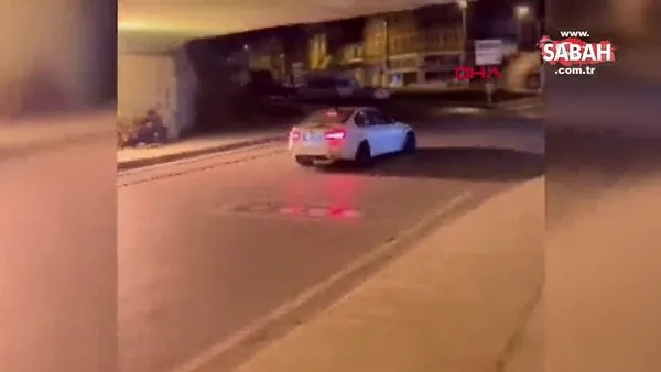 Kadıköy'de drift atan sürücüye 21 bin 214 lira ceza | Video