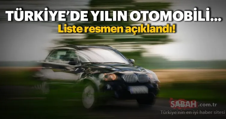 Türkiye’de yılın otomobili adayları açıklandı